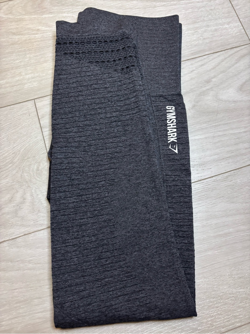 Gymshark Energy Seamless Leggings in Charcoal Grey Size Small